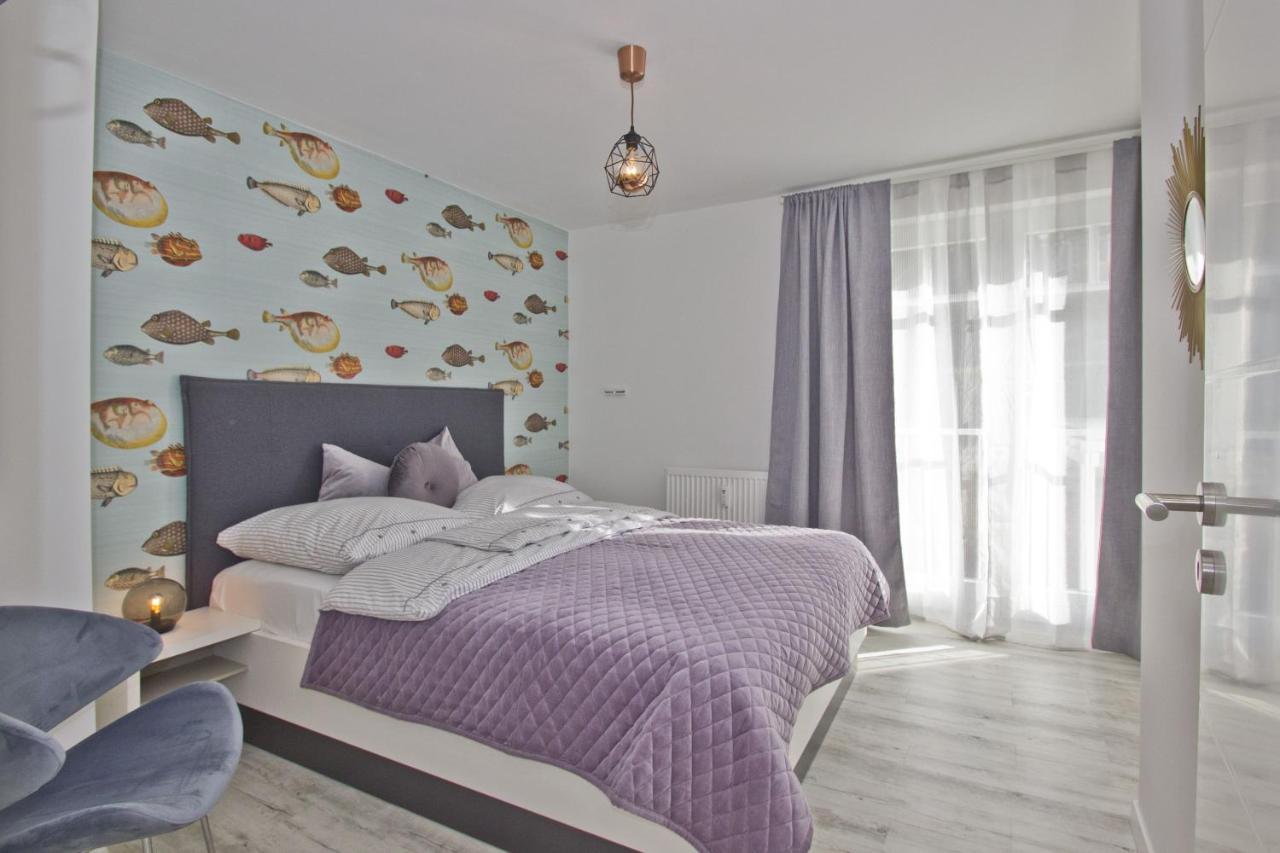 Ferienwohnung Mit Balkon Und Meerblick - Ferienresidenz Zwei Bodden Fewo 1-4 Lietzow Exterior foto